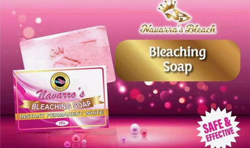 Navarro's Bleaching Coap Instant Permanent White with AHA Serum 135g