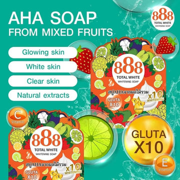 888 Total Whitening Soap 60g