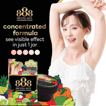 888 Total White Under Arm Cream Concentrated Formula