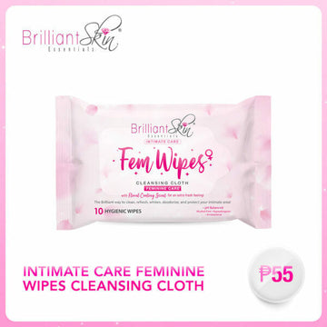 Intimate Feminine Wipes Cleansing Cloth